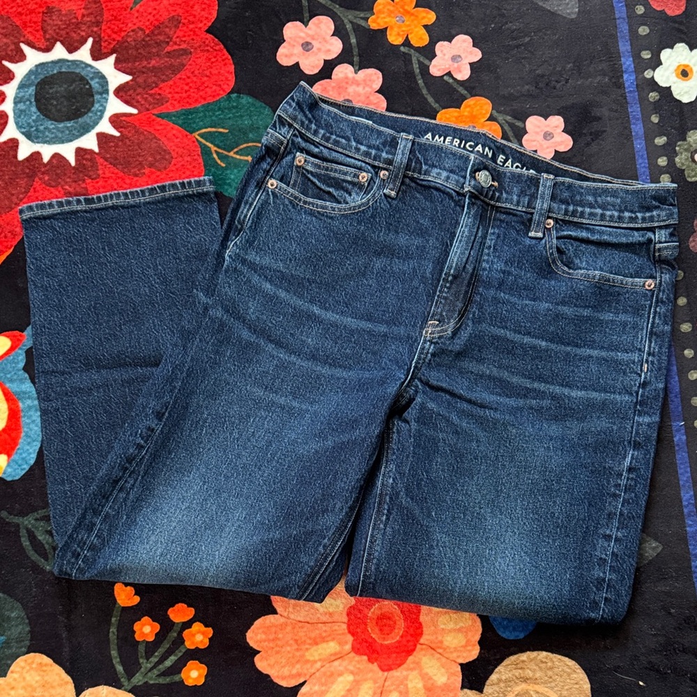 American Eagle Dark Blue Denim Jeans